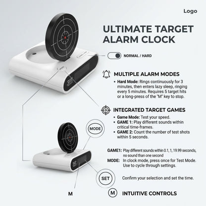 RiseShot™ Alarm Clock