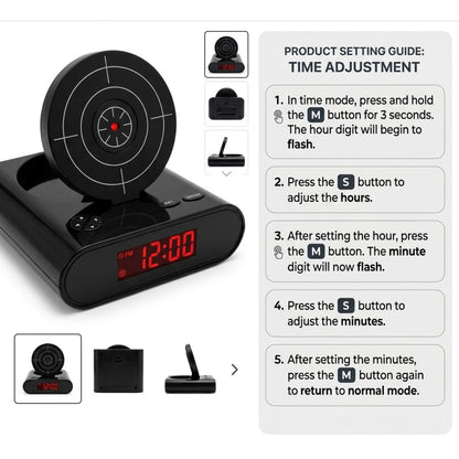RiseShot™ Alarm Clock