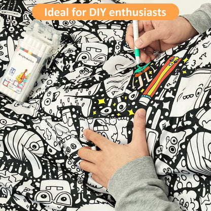 Sketch Snug™ DIY Colouring Blanket