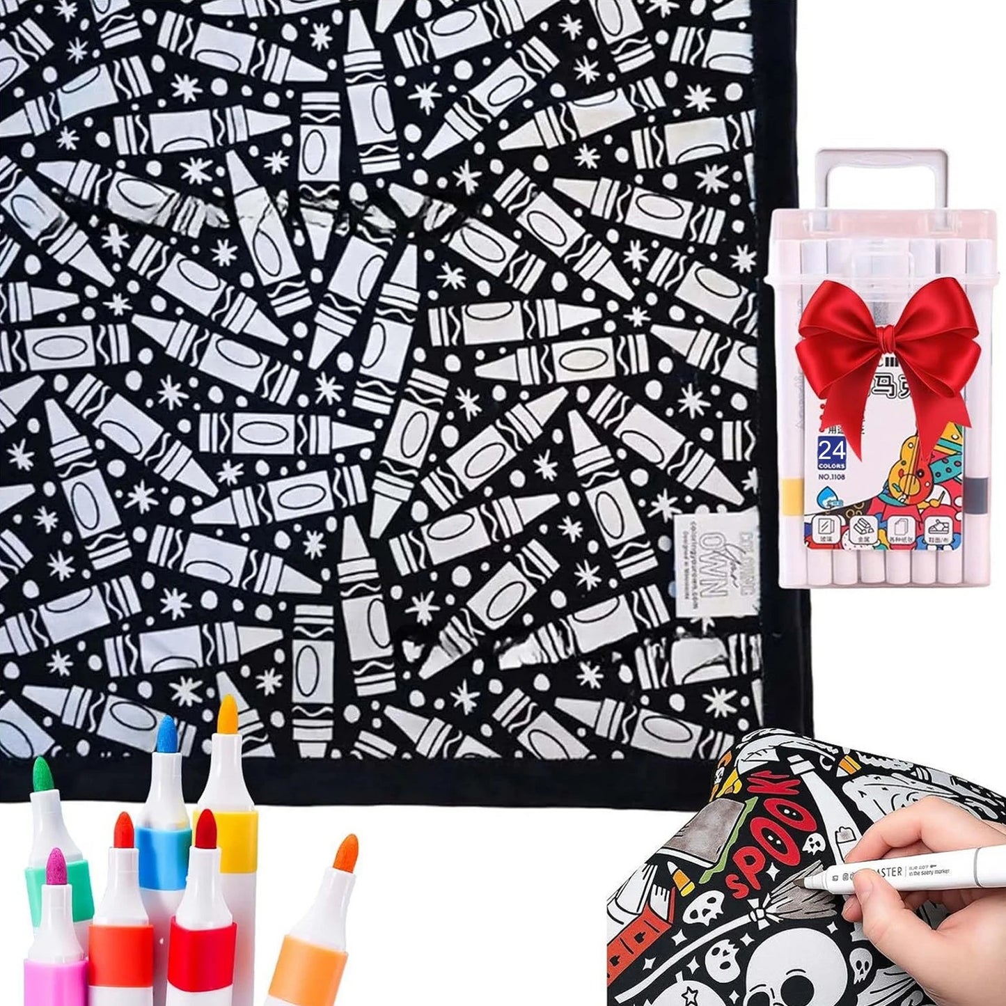 Sketch Snug™ DIY Colouring Blanket