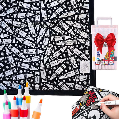 Sketch Snug™ DIY Colouring Blanket