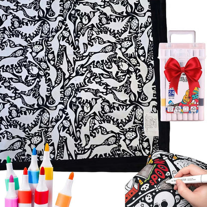Sketch Snug™ DIY Colouring Blanket