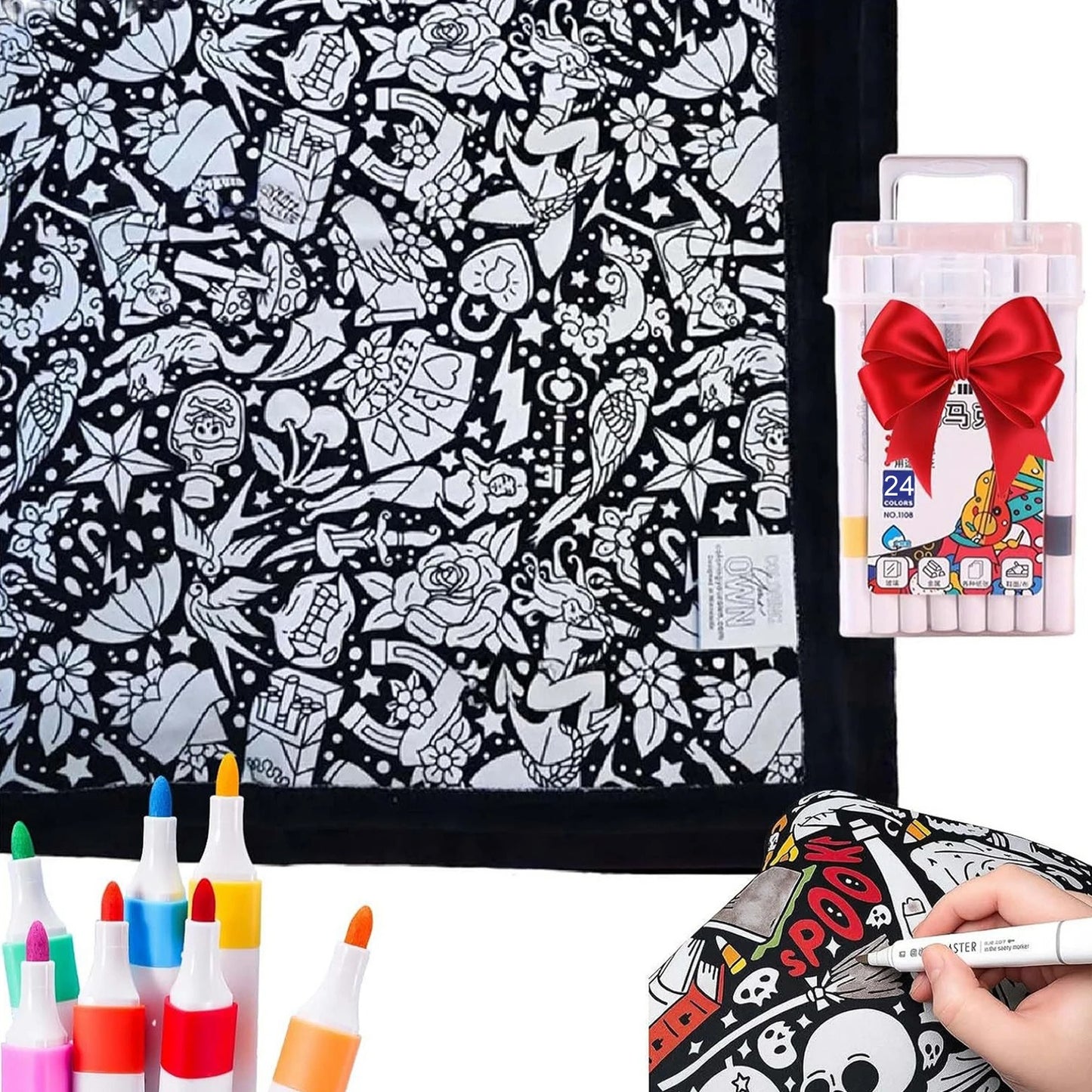 Sketch Snug™ DIY Colouring Blanket