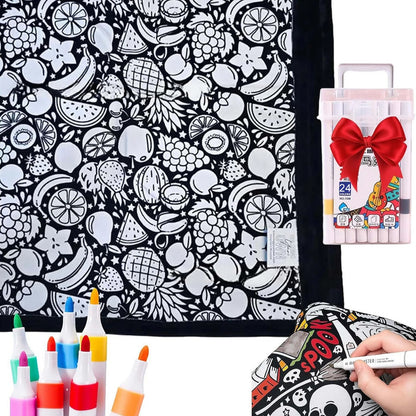 Sketch Snug™ DIY Colouring Blanket