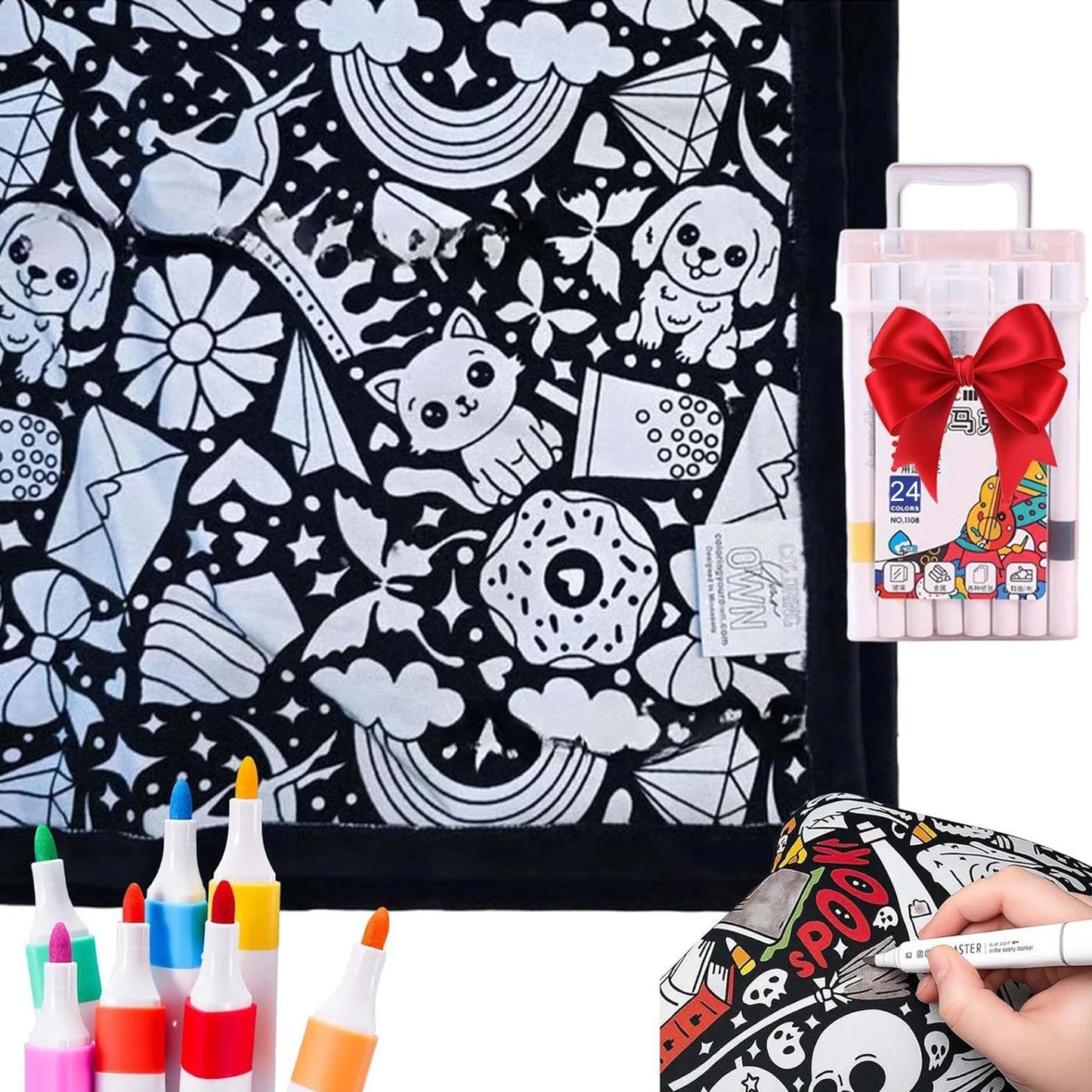 Sketch Snug™ DIY Colouring Blanket