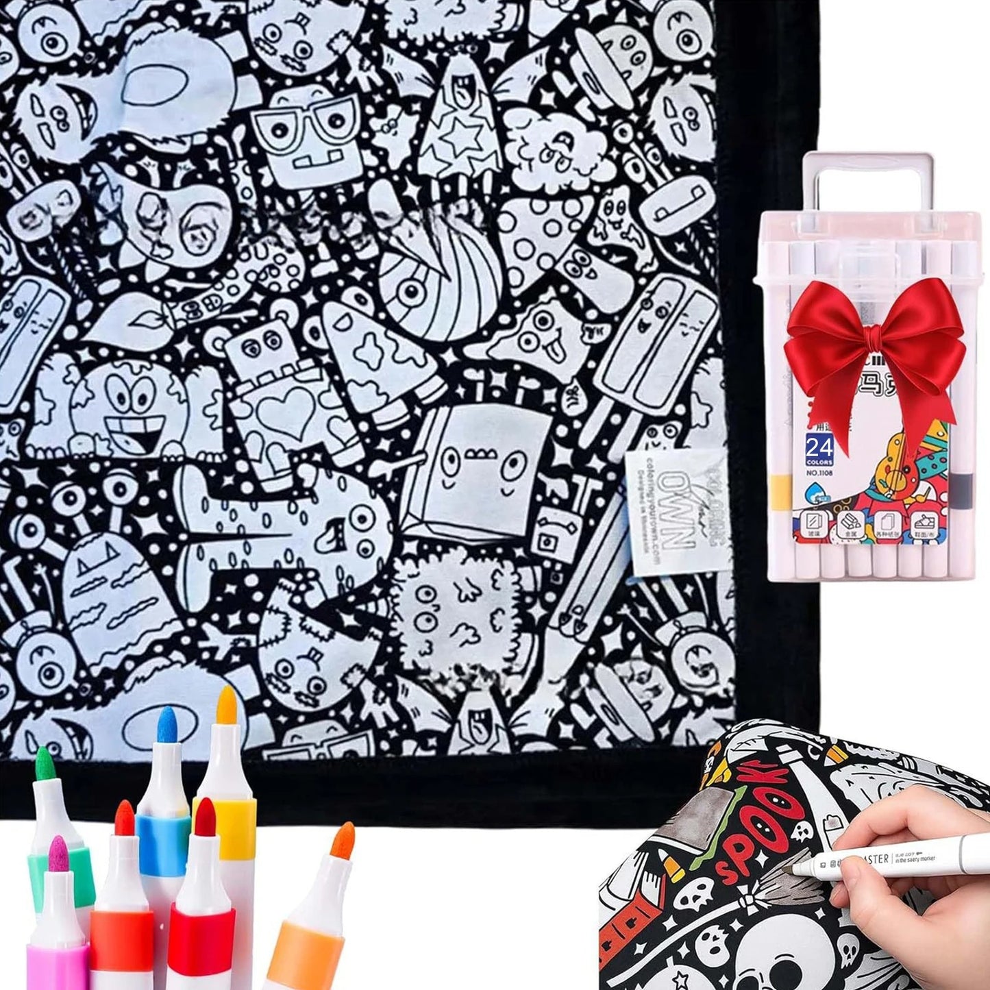Sketch Snug™ DIY Colouring Blanket