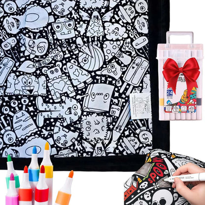 Sketch Snug™ DIY Colouring Blanket