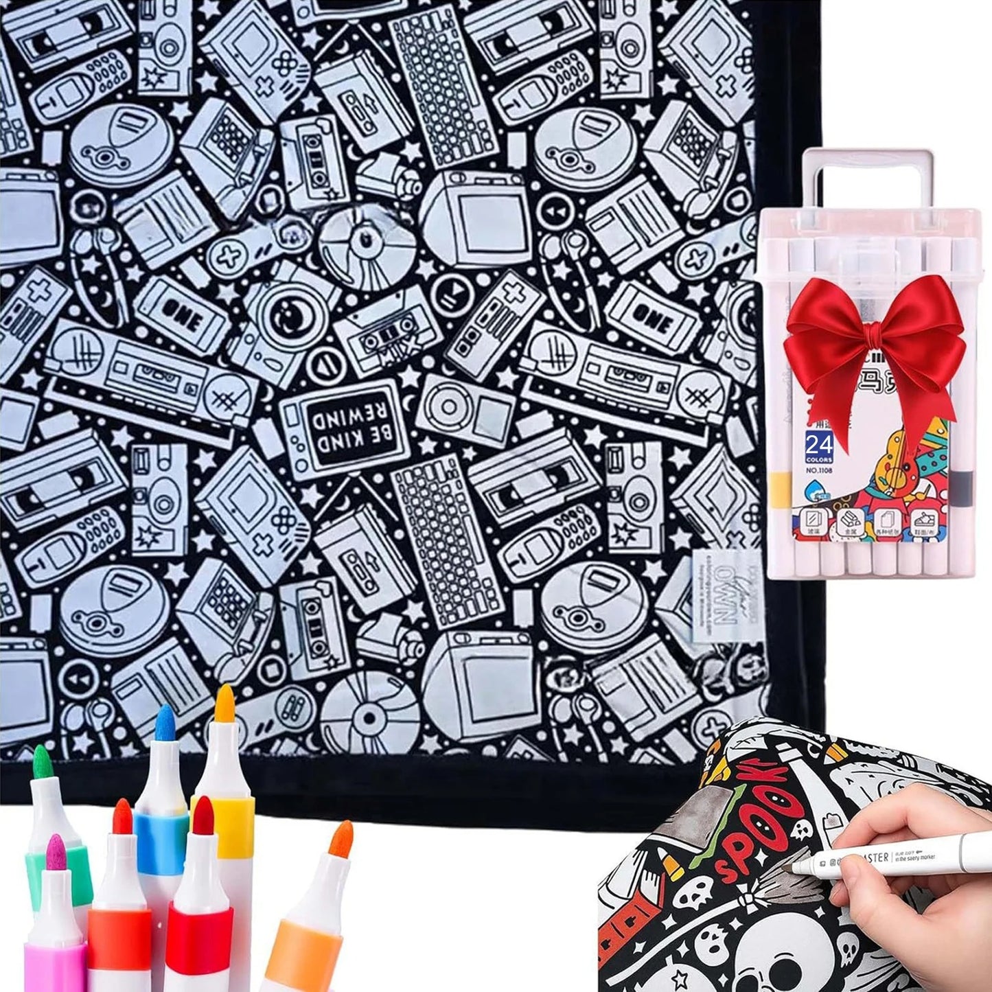 Sketch Snug™ DIY Colouring Blanket