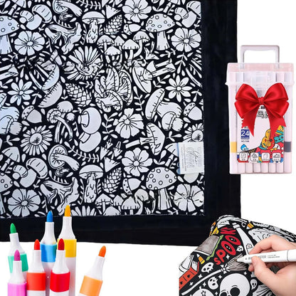 Sketch Snug™ DIY Colouring Blanket